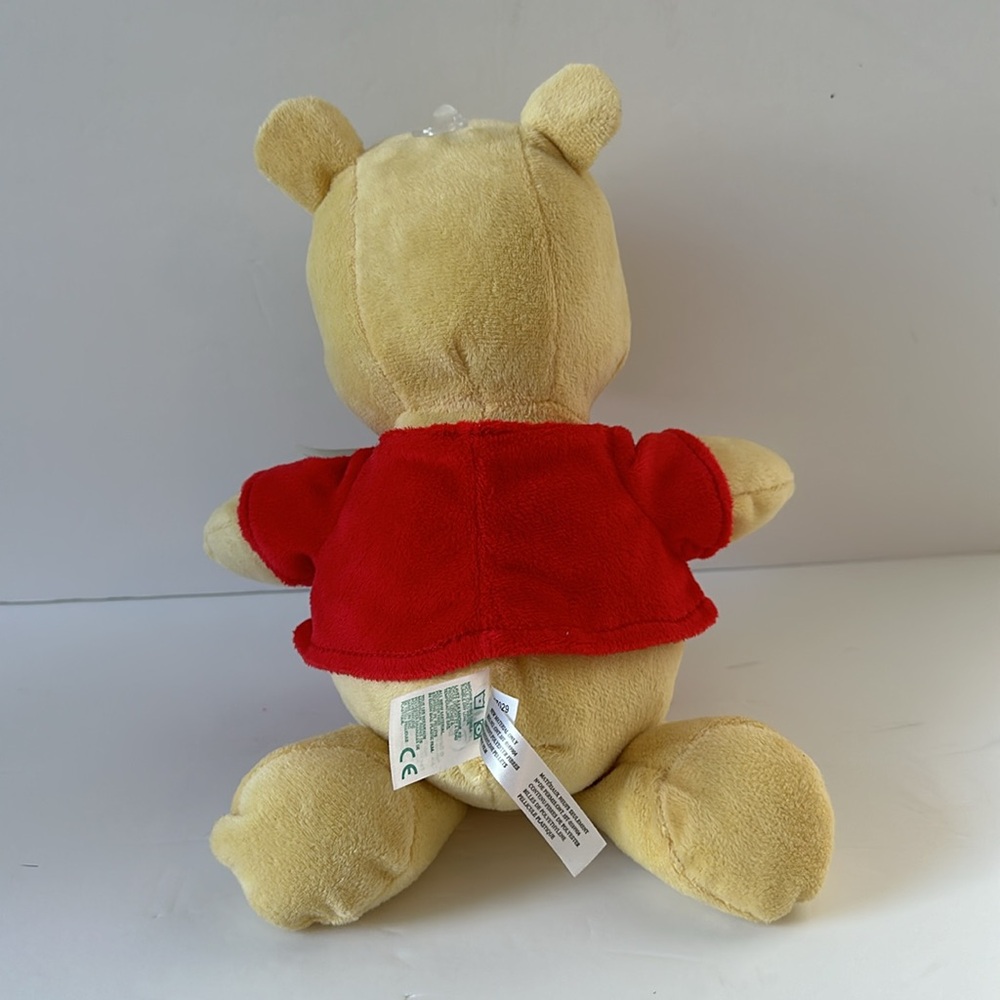 NWT Disney Baby Collectible Winnie the Pooh Plush Toy Rattle 13” Crinkle Ears - Picture 4 of 6